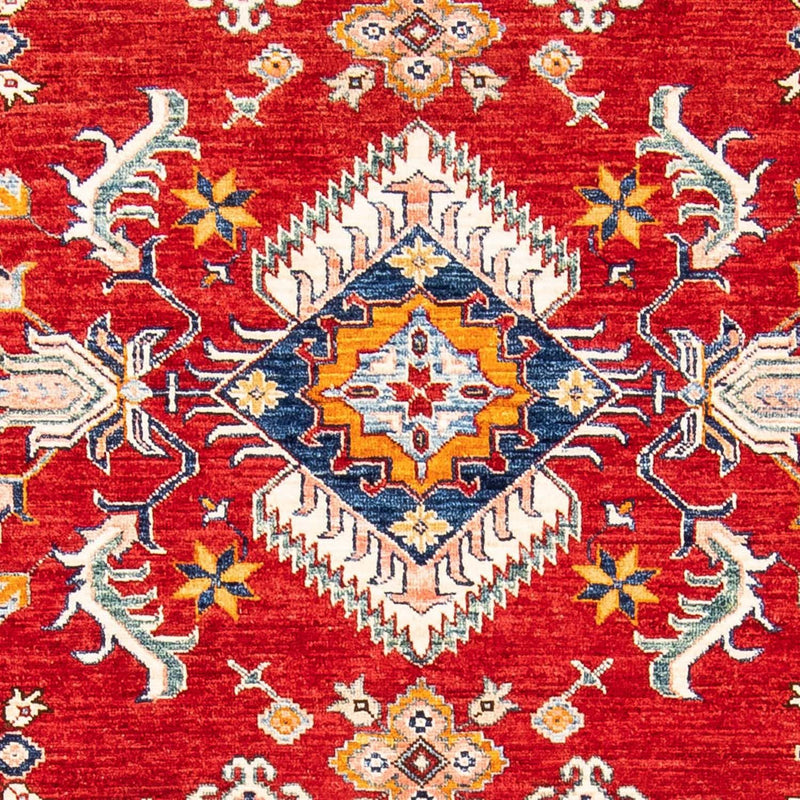 Alfombra Ziegler - Kazak - 244 x 160 cm - rojo oscuro
