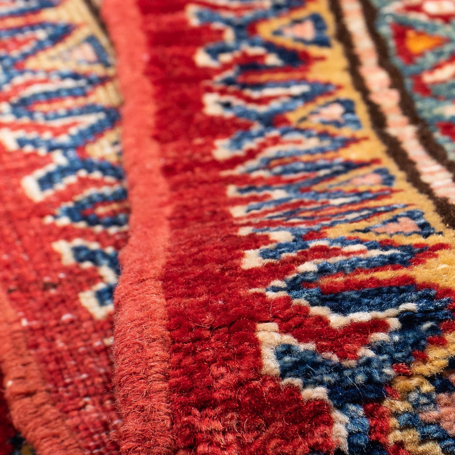 Alfombra Ziegler - Kazak - 244 x 160 cm - rojo oscuro