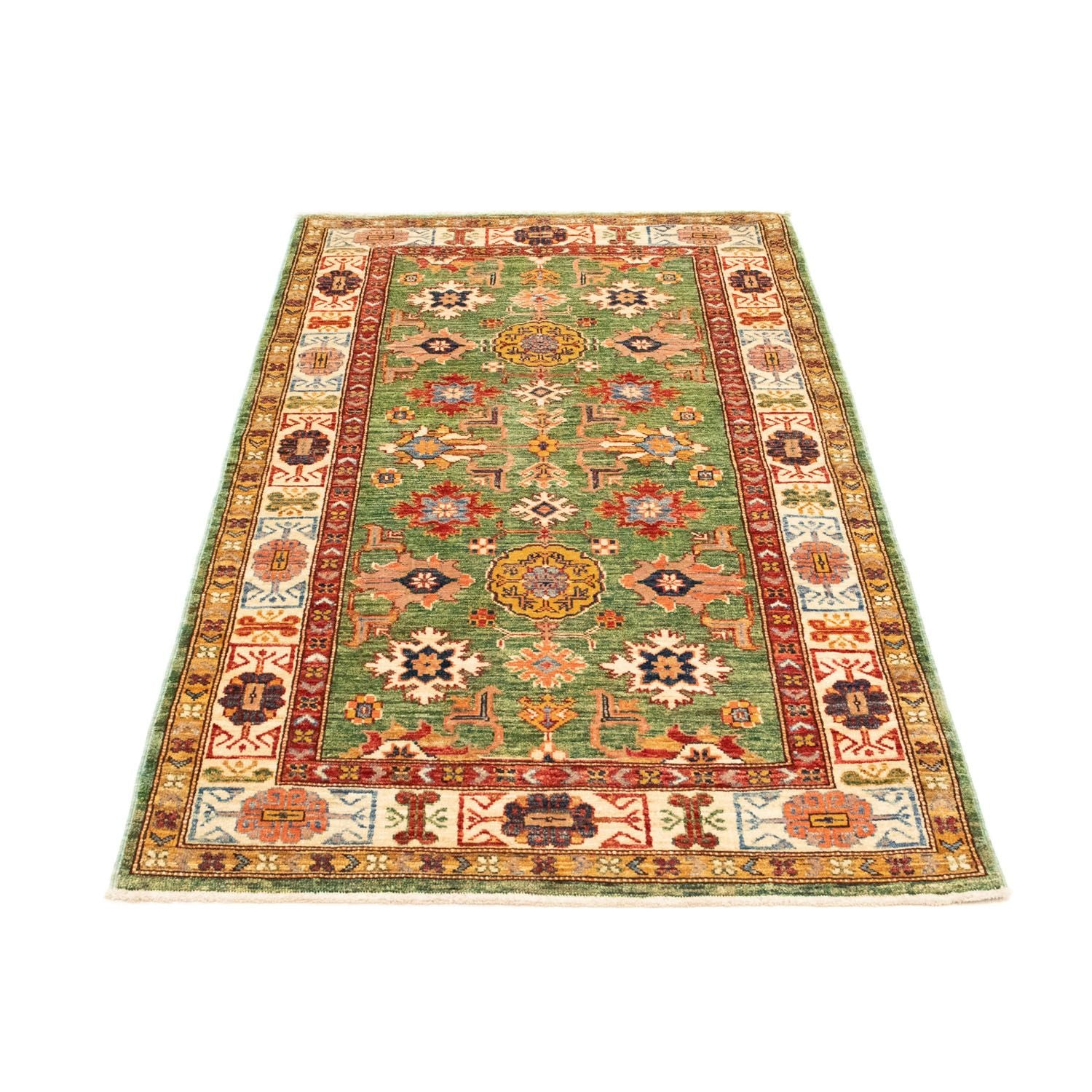 Alfombra Ziegler - Kazak - 157 x 95 cm - verde