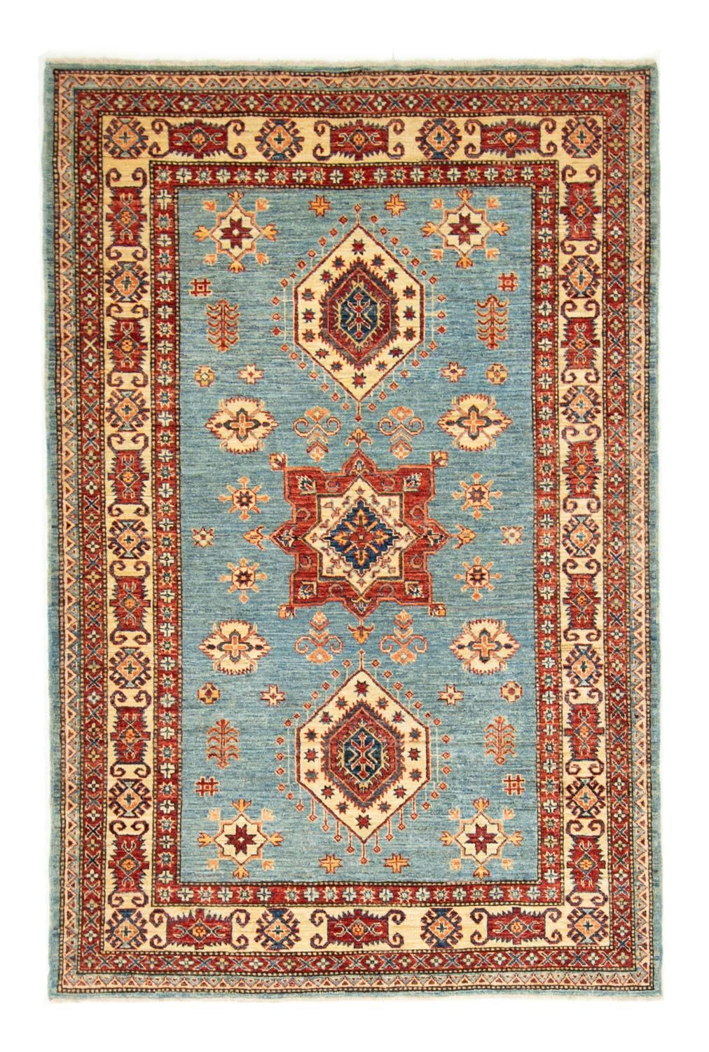 Alfombra Ziegler - Kazak - 207 x 149 cm - turquesa