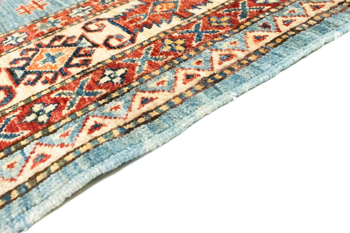 Alfombra Ziegler - Kazak - 207 x 149 cm - turquesa