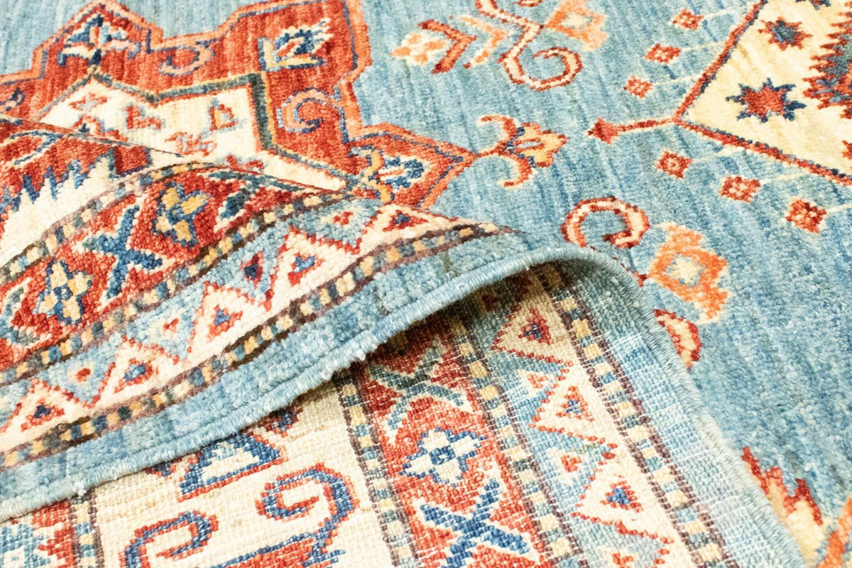 Alfombra Ziegler - Kazak - 207 x 149 cm - turquesa