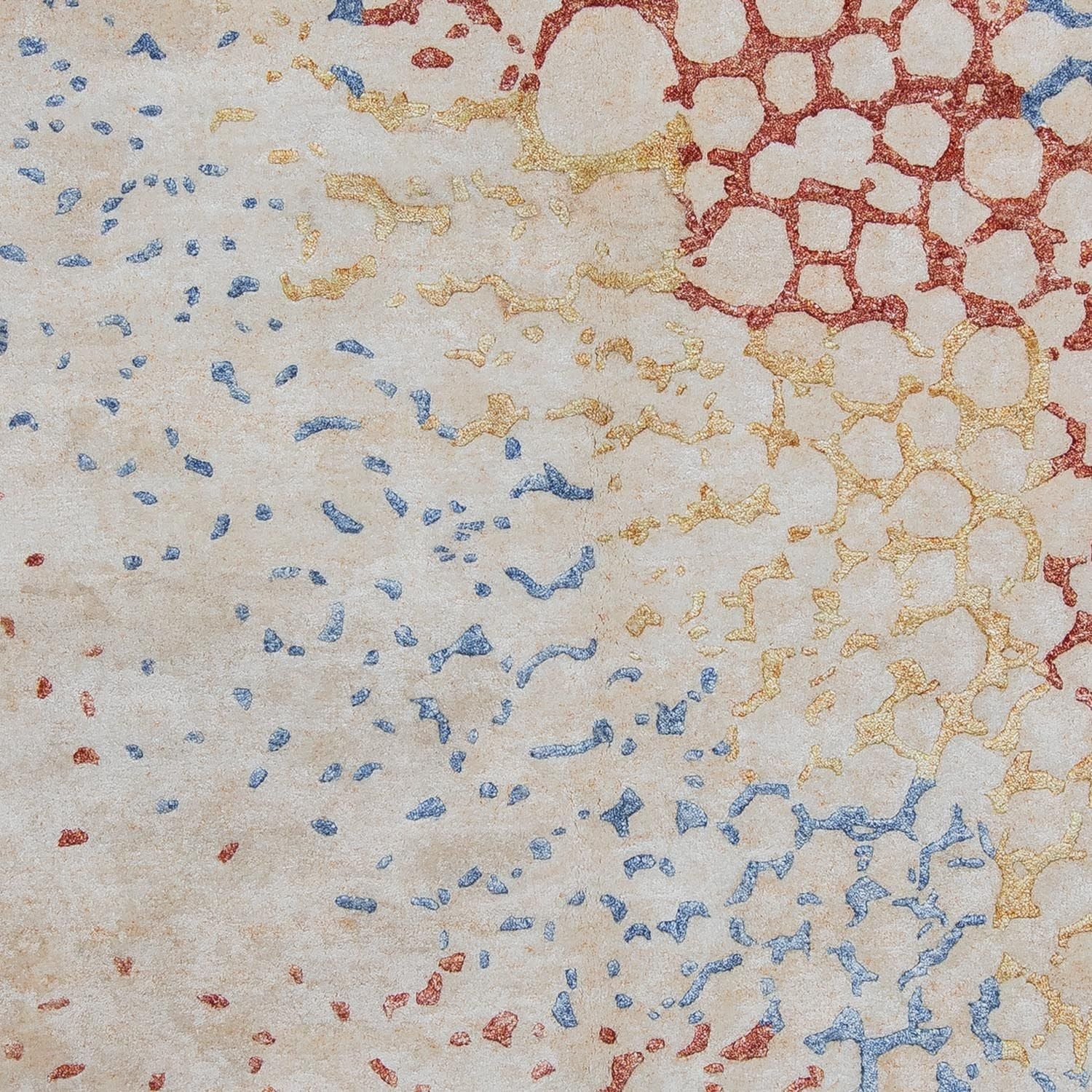 Alfombra de diseño - 236 x 165 cm - multicolor