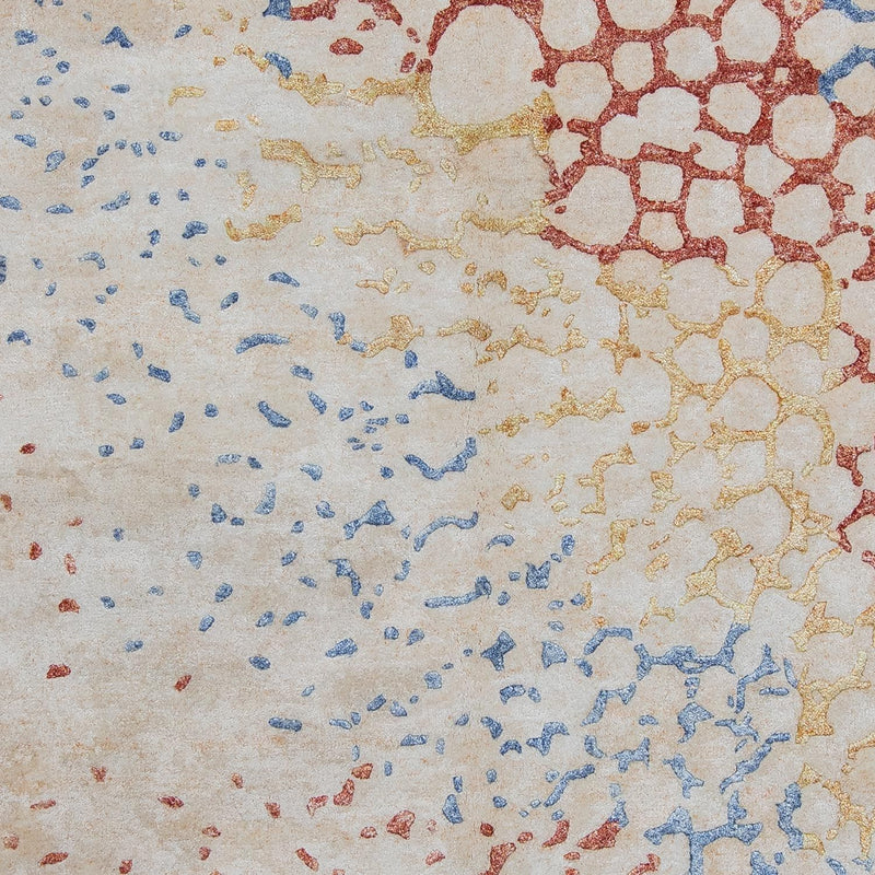 Alfombra de diseño - 236 x 165 cm - multicolor