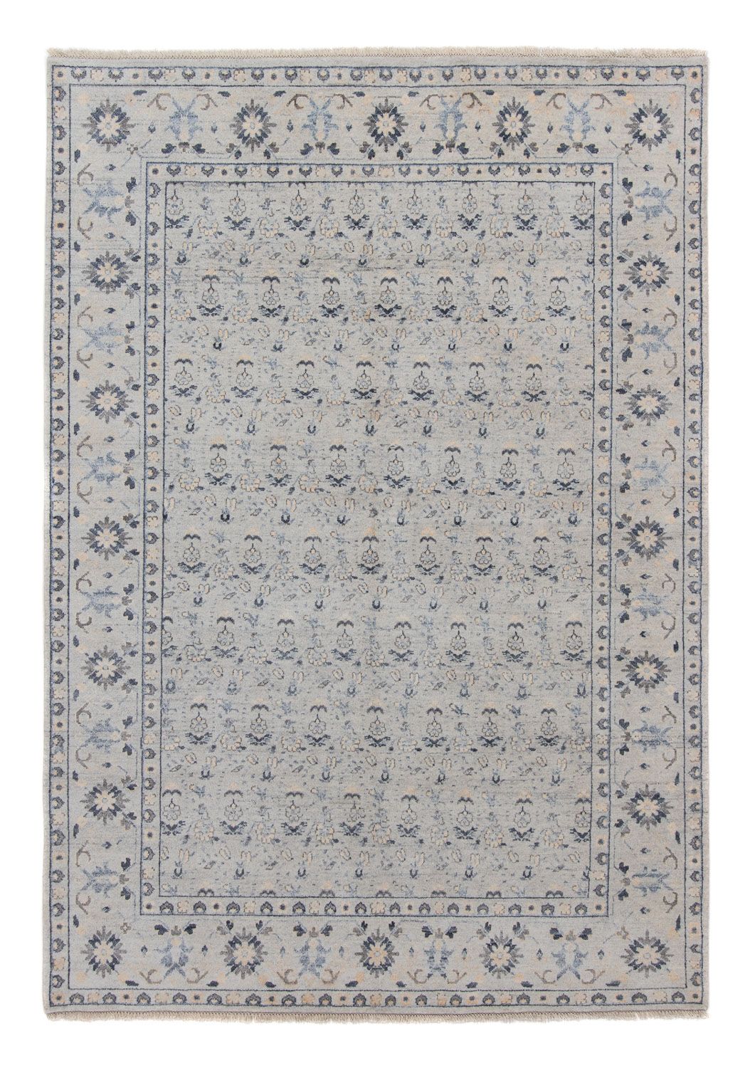 Alfombra de diseño - 233 x 173 cm - gris