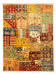 Alfombra de patchwork 247x181cm - Perserteppich Wollteppich