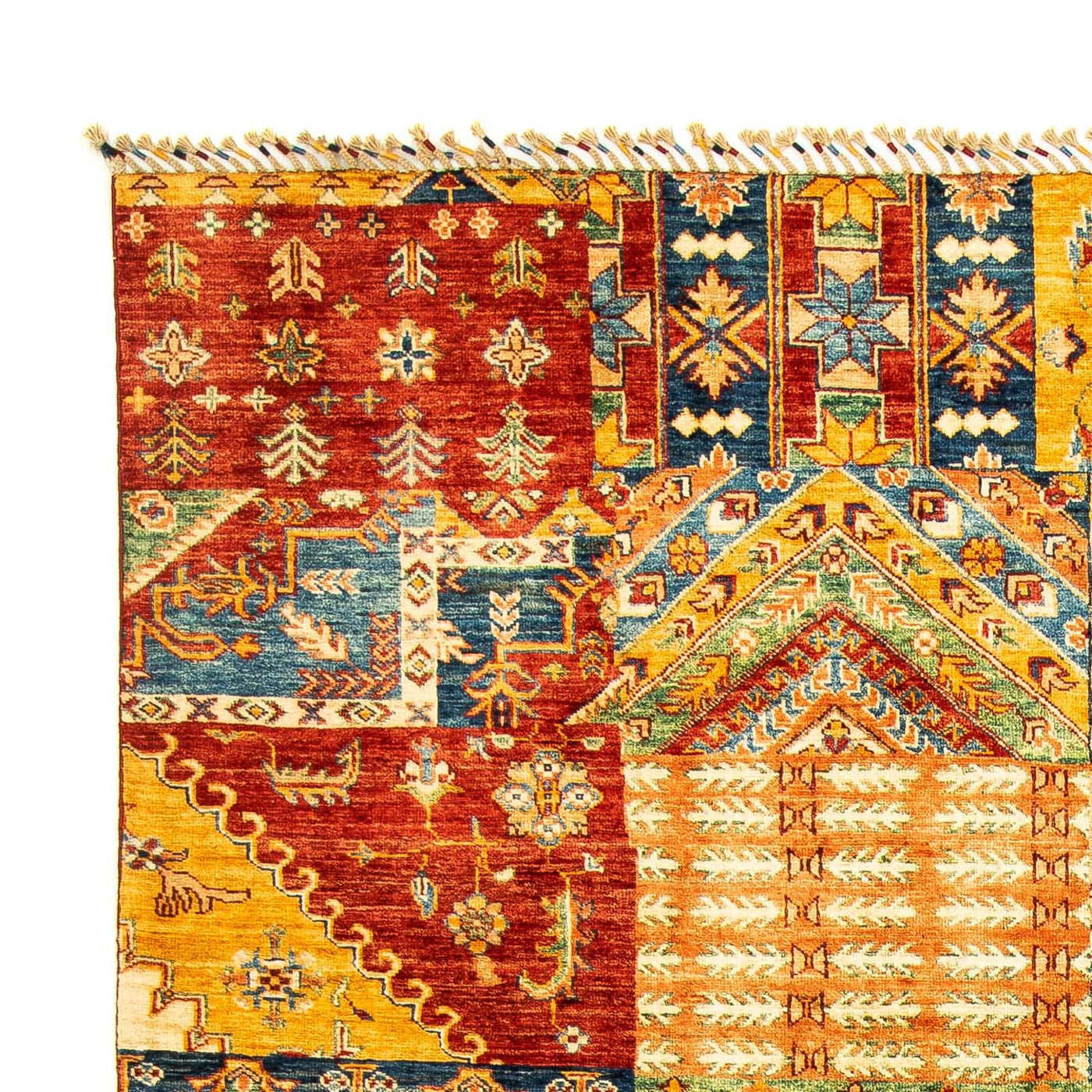 Alfombra de patchwork 247x181cm - Perserteppich Wollteppich