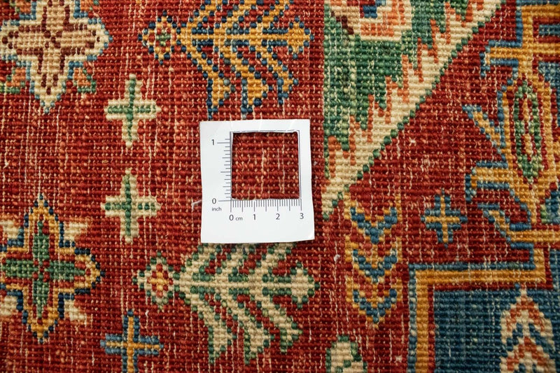 Alfombra de patchwork - 247 x 181 cm - multicolor