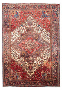 Alfombra persa - Nómada - 282 x 202 cm - rojo