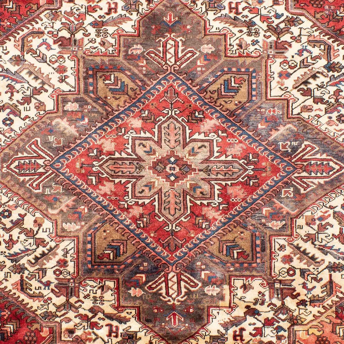 Alfombra persa - Nómada - 282 x 202 cm - rojo