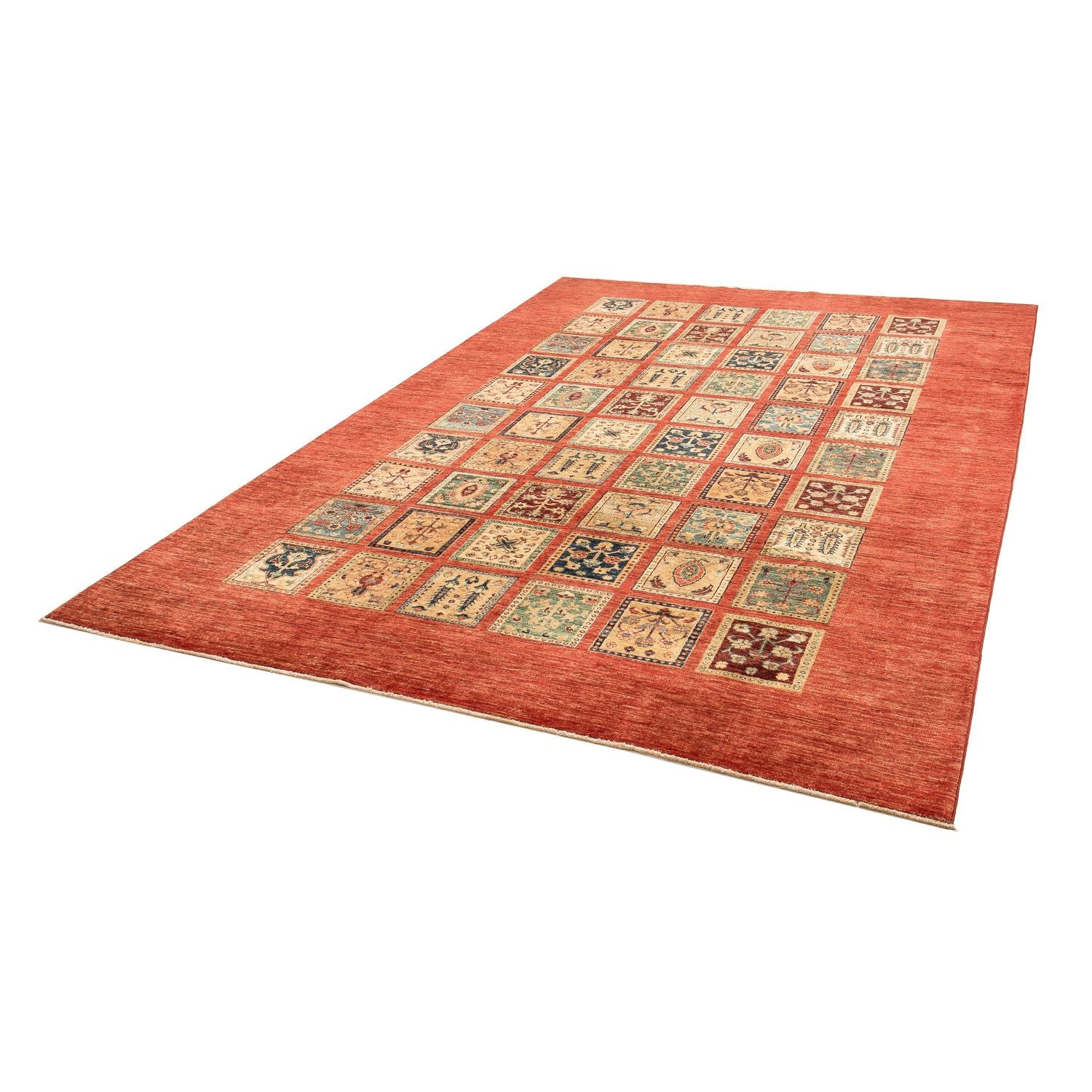 Alfombra Ziegler - 292 x 207 cm - rojo oscuro