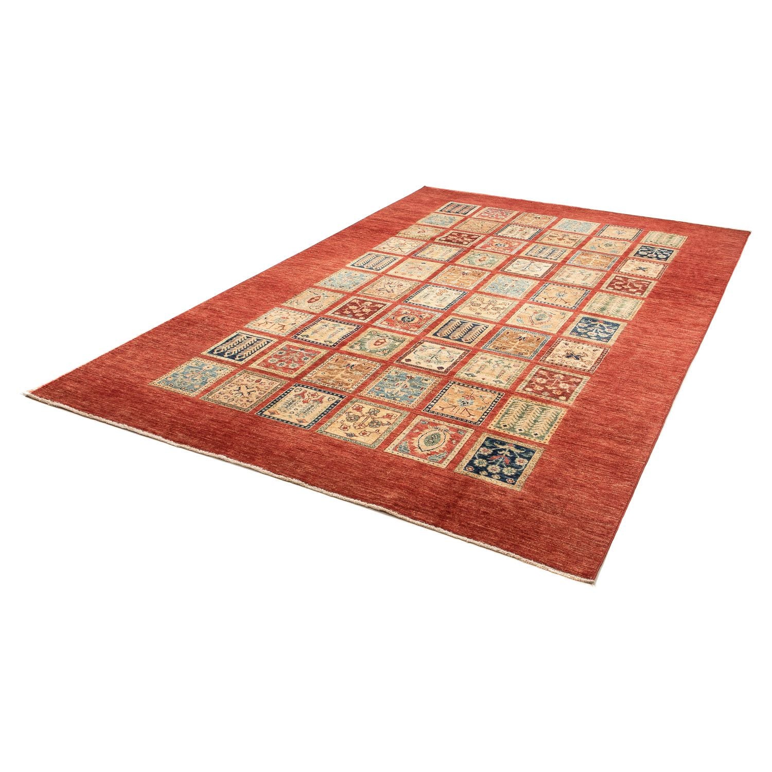 Alfombra Ziegler - 310 x 195 cm - rojo oscuro