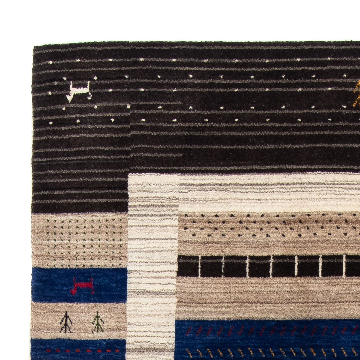 Loribaft Alfombra 140x200cm - Alfombra de lana