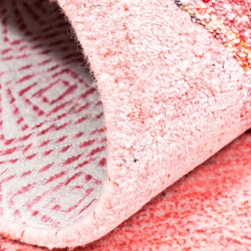 Alfombra de diseño - 200 x 140 cm - rosa
