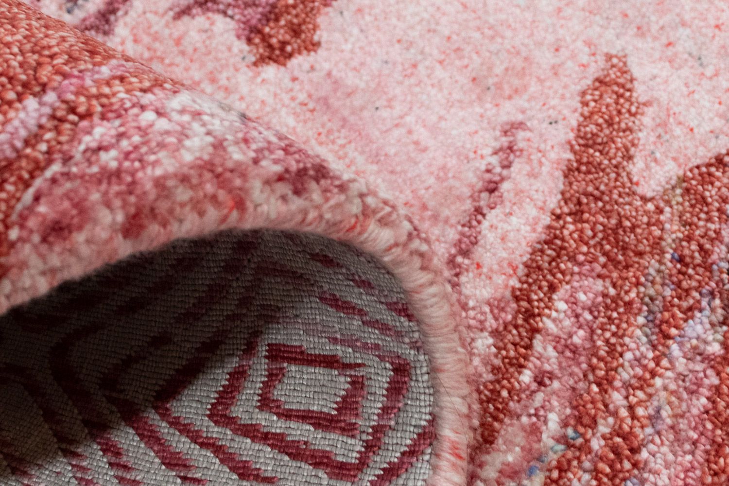 Alfombra de diseño - 140 x 70 cm - rojo