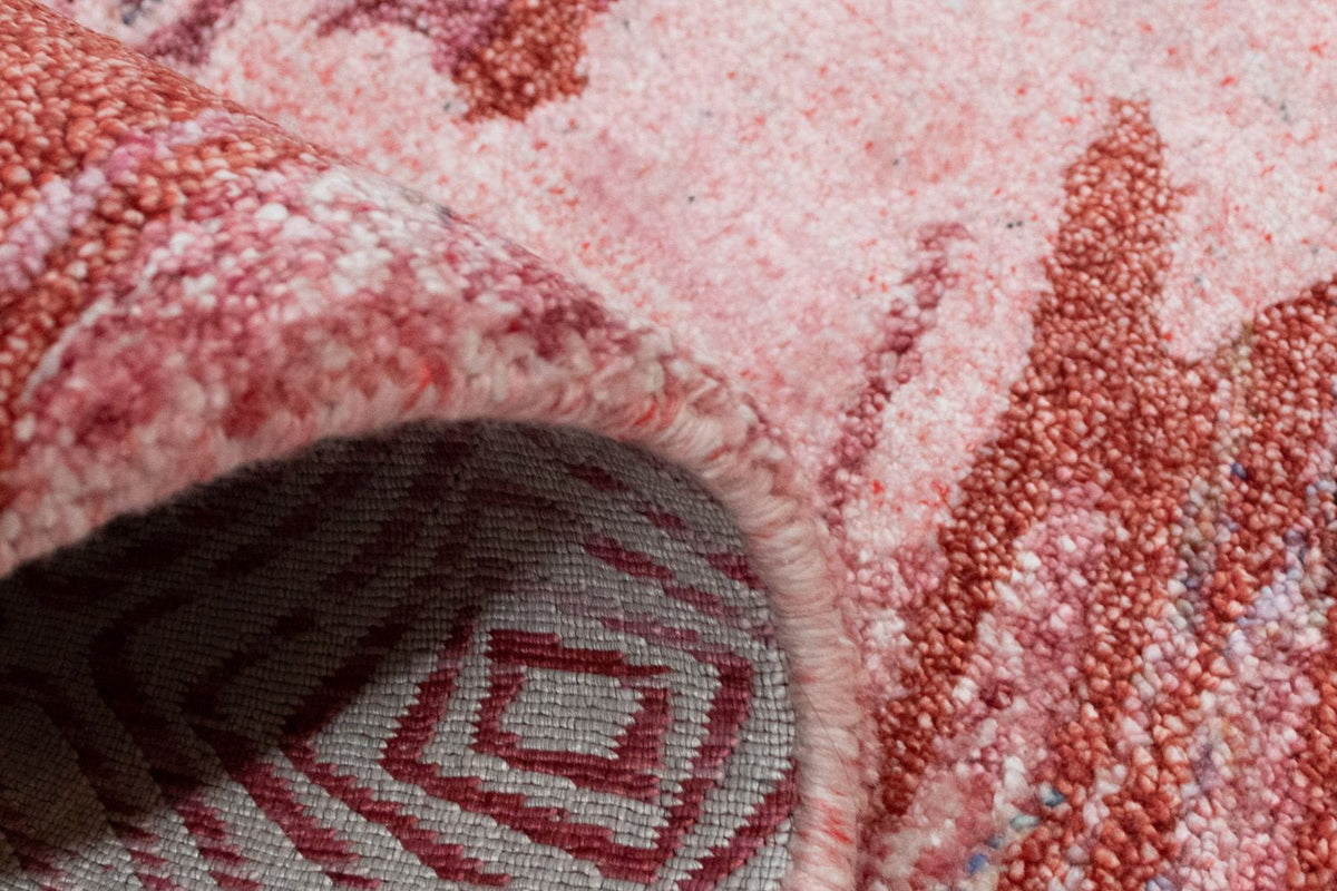 Alfombra de diseño - 140 x 70 cm - rojo