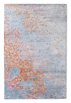 Alfombra de diseño - 200 x 140 cm - azul claro