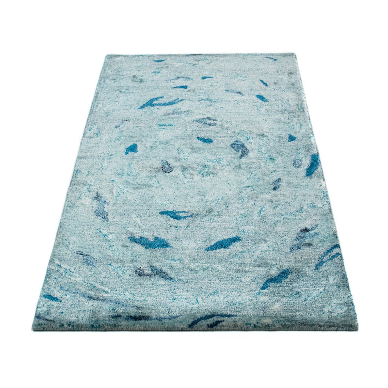Alfombra de diseño - 140 x 70 cm - turquesa