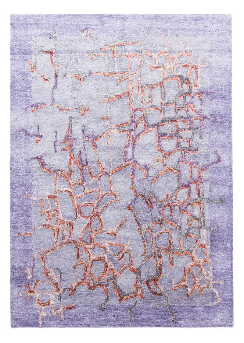 Alfombra de diseño - 240 x 170 cm - lila