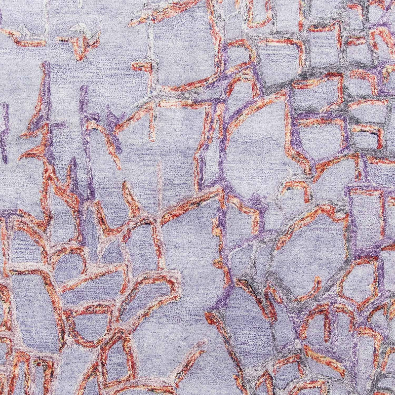 Alfombra de diseño - 240 x 170 cm - lila