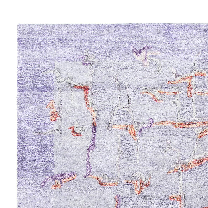 Alfombra de diseño - 240 x 170 cm - lila