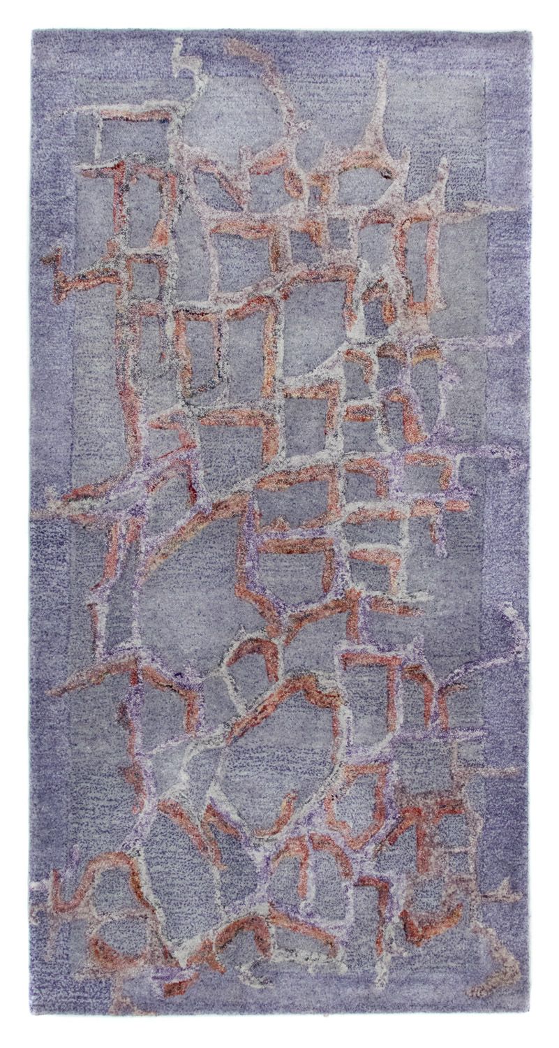 Alfombra de diseño - 140 x 70 cm - lila