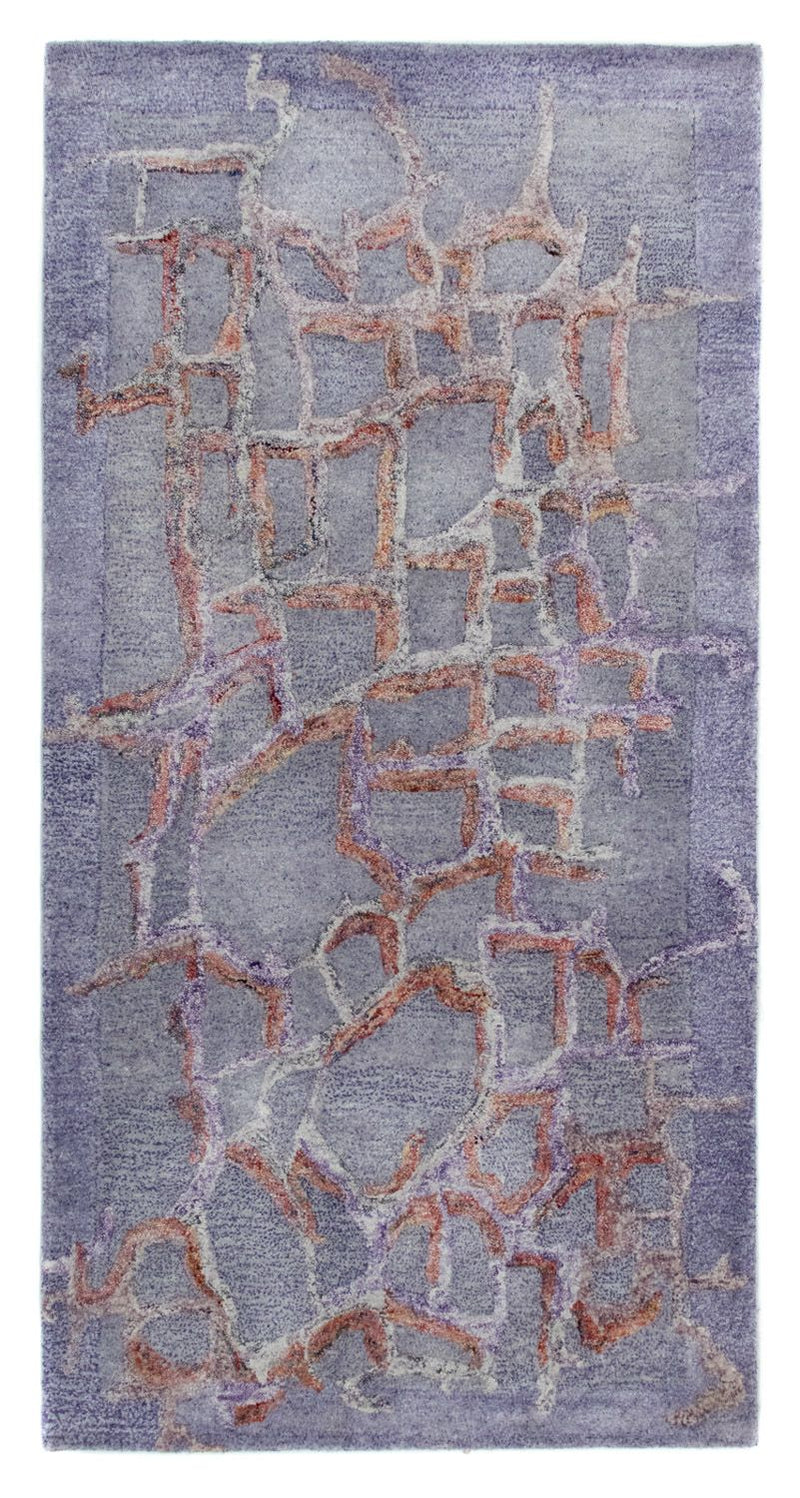 Alfombra de diseño - 140 x 70 cm - lila
