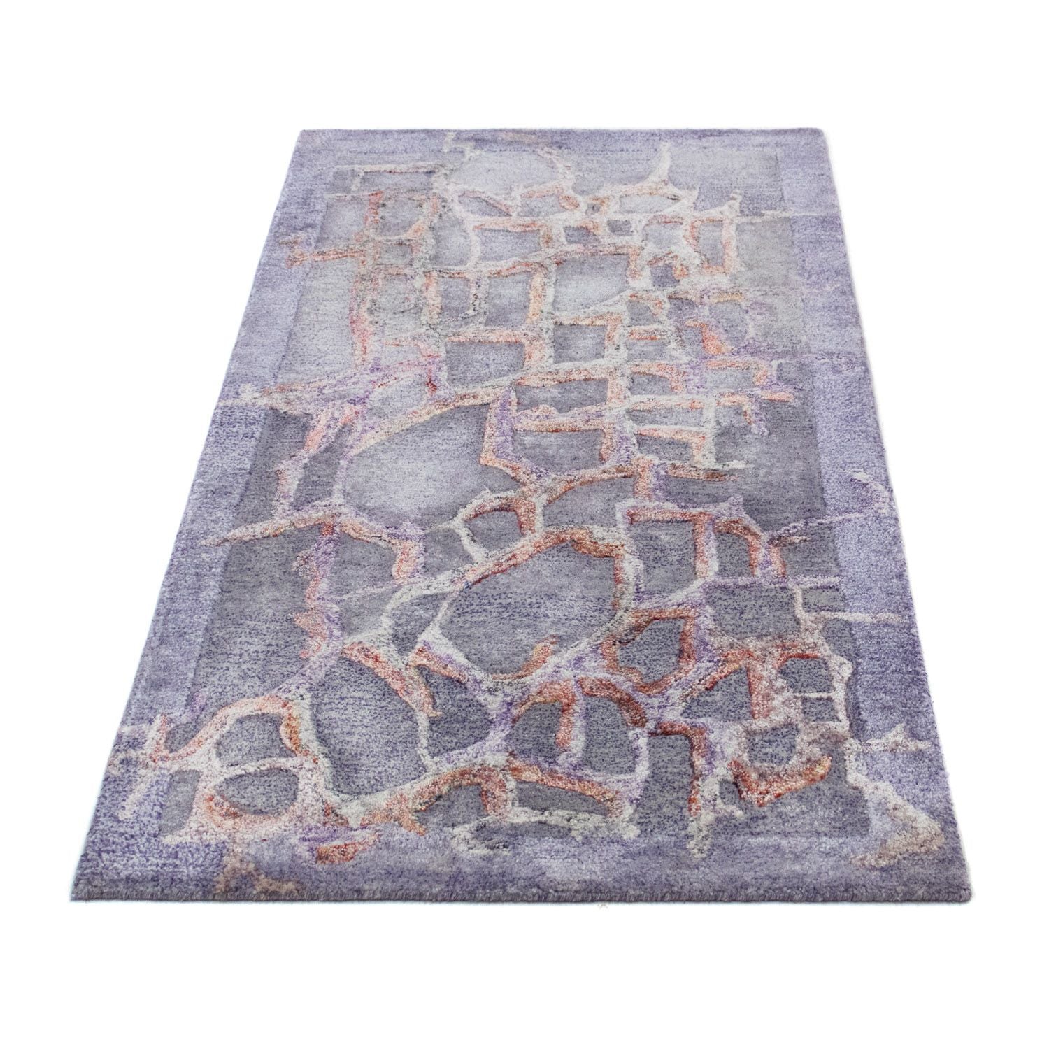 Alfombra de diseño - 140 x 70 cm - lila