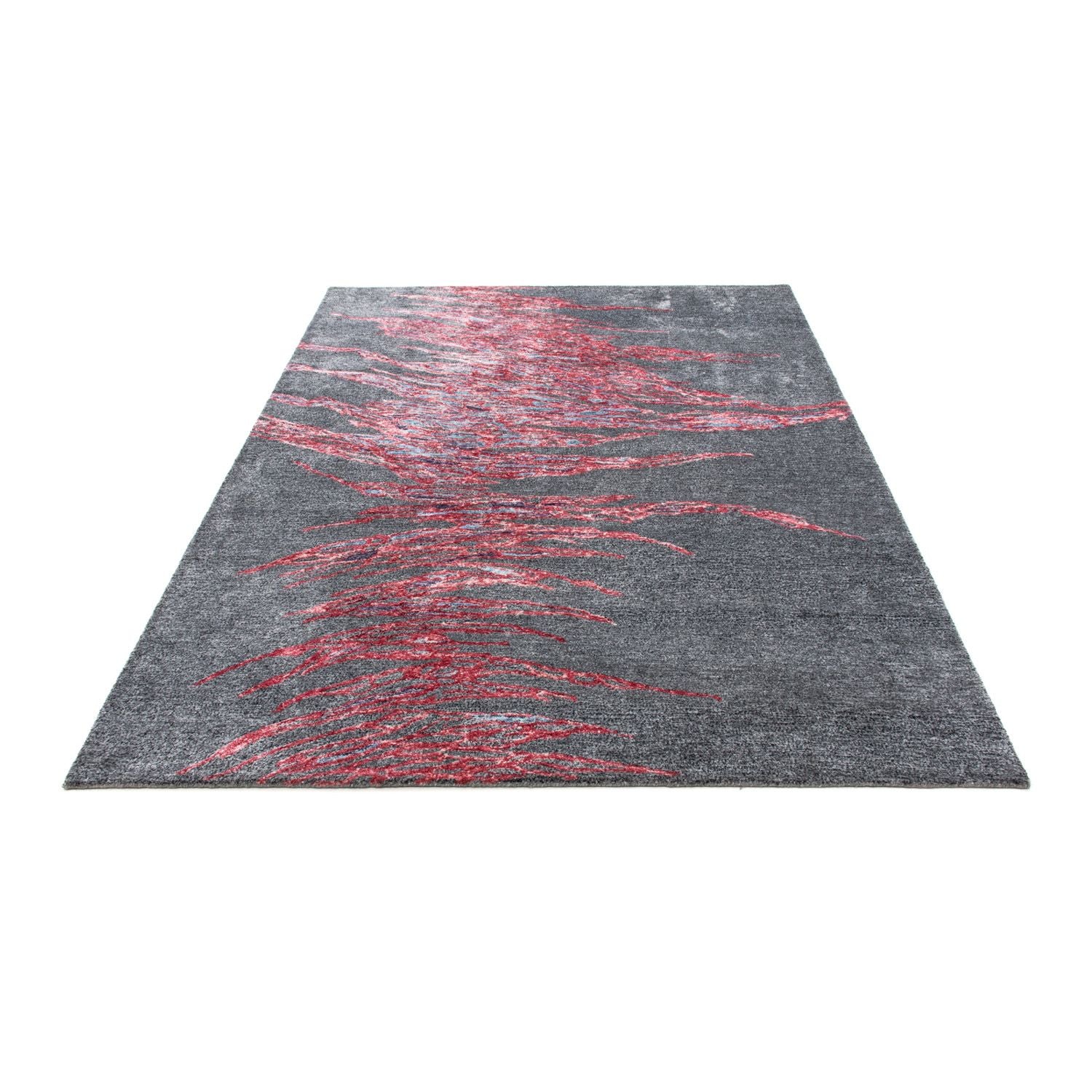 Alfombra de diseño - 200 x 140 cm - gris