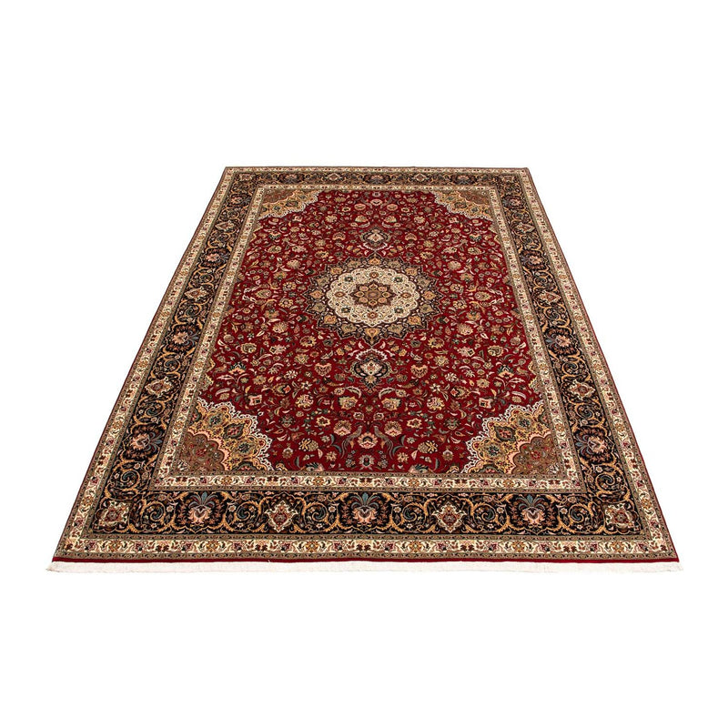 Alfombra Persa - Tabriz - Real - 411 x 304 cm - rojo oscuro