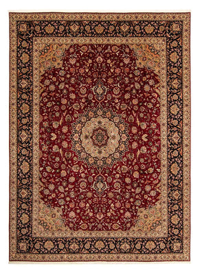 Alfombra Persa - Tabriz - Real - 393 x 298 cm - rojo oscuro