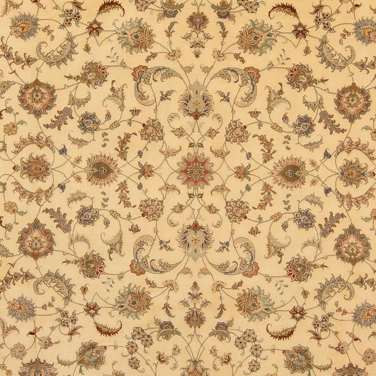 Alfombra Persa - Tabriz - Real - 342 x 250 cm - beige