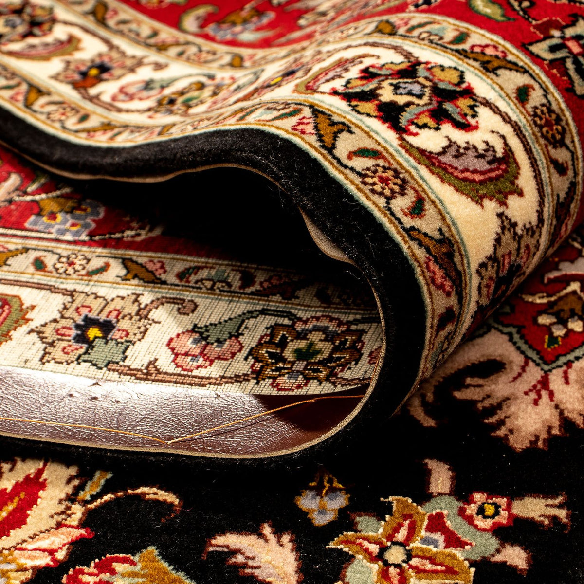 Alfombra Persa - Tabriz - Real - 348 x 250 cm - rojo