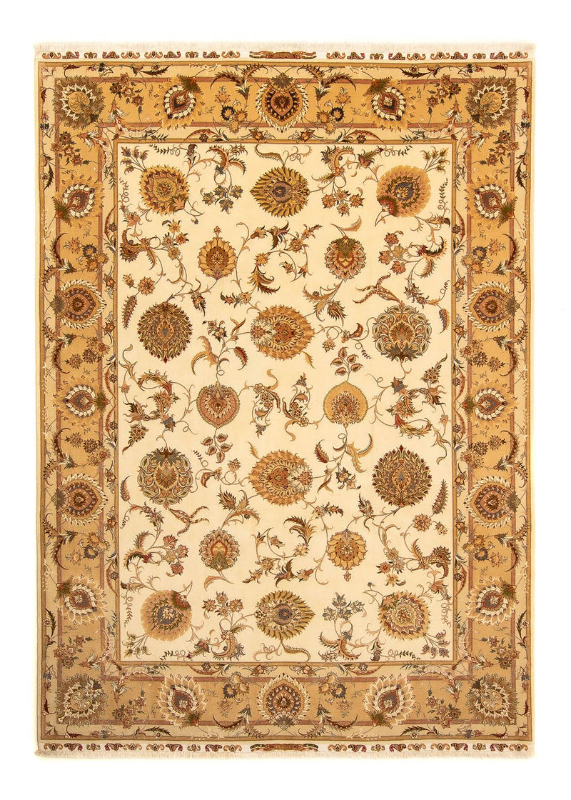 Alfombra Persa - Tabriz - Real - 352 x 256 cm - beige