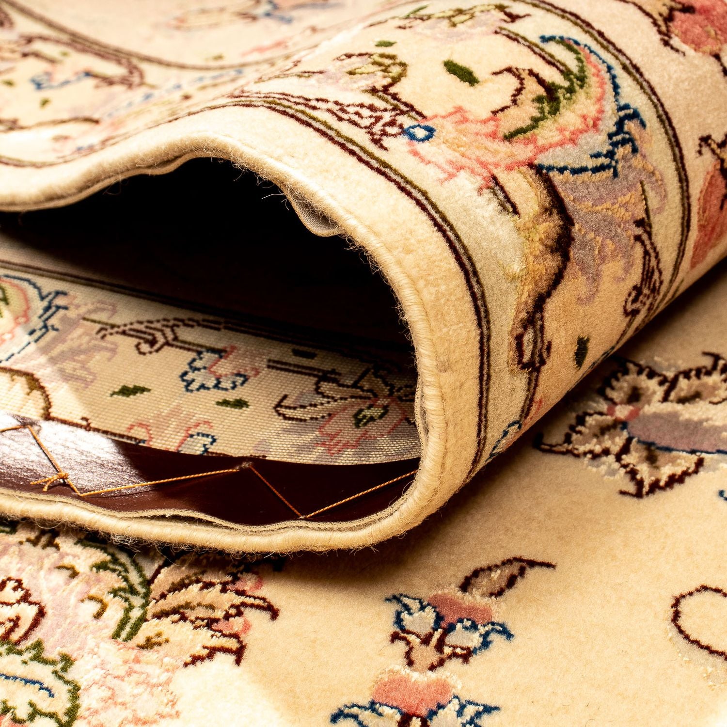 Alfombra Persa - Tabriz - Real - 360 x 257 cm - beige
