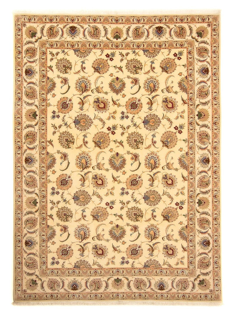 Alfombra Persa - Tabriz - Real - 353 x 253 cm - beige