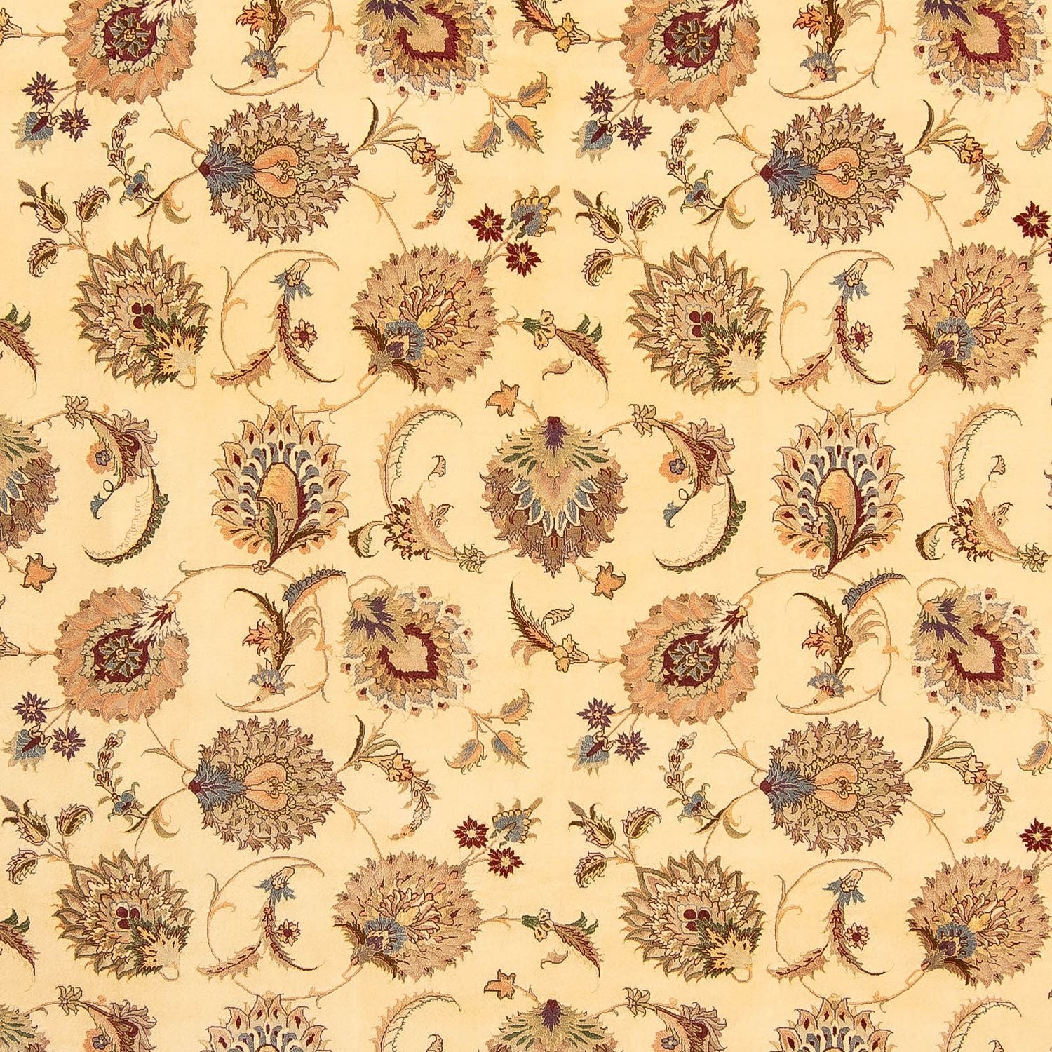 Alfombra Persa - Tabriz - Real - 353 x 253 cm - beige