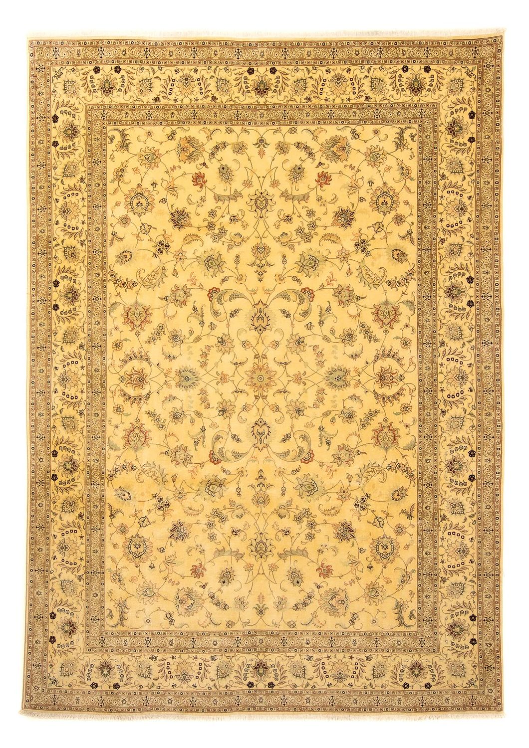 Alfombra Persa - Tabriz - Real - 343 x 248 cm - oro