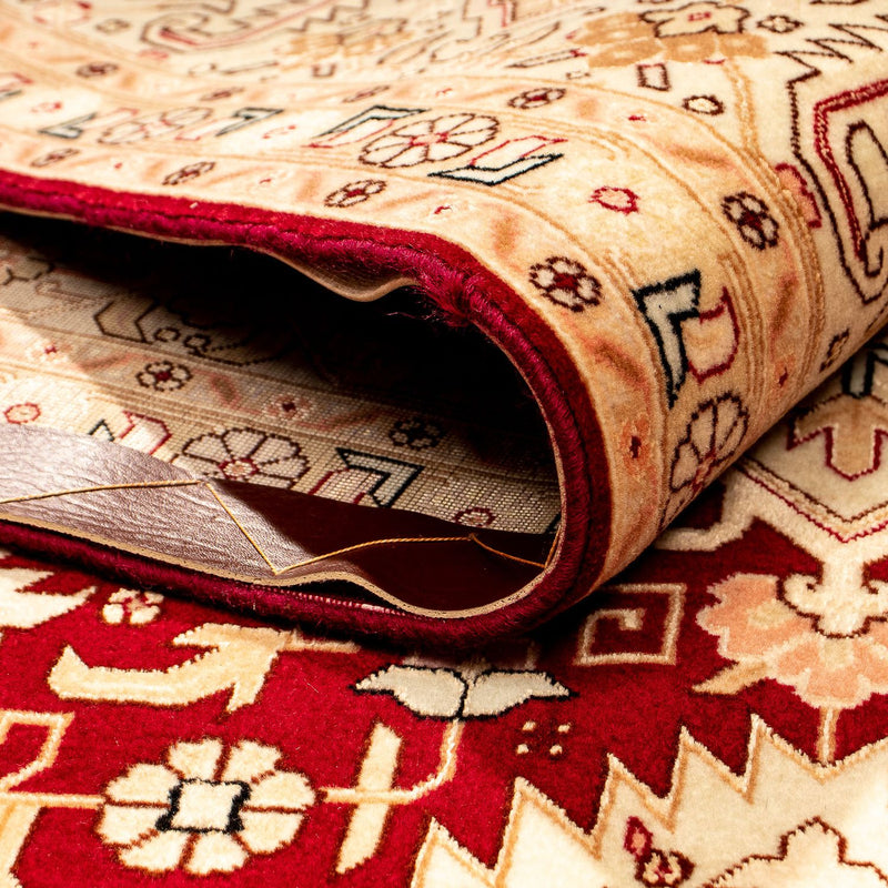 Alfombra Persa - Tabriz - Real - 360 x 253 cm - rojo oscuro