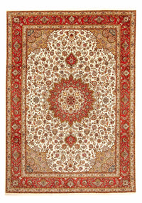 Alfombra Persa - Tabriz - Real - 354 x 255 cm - beige