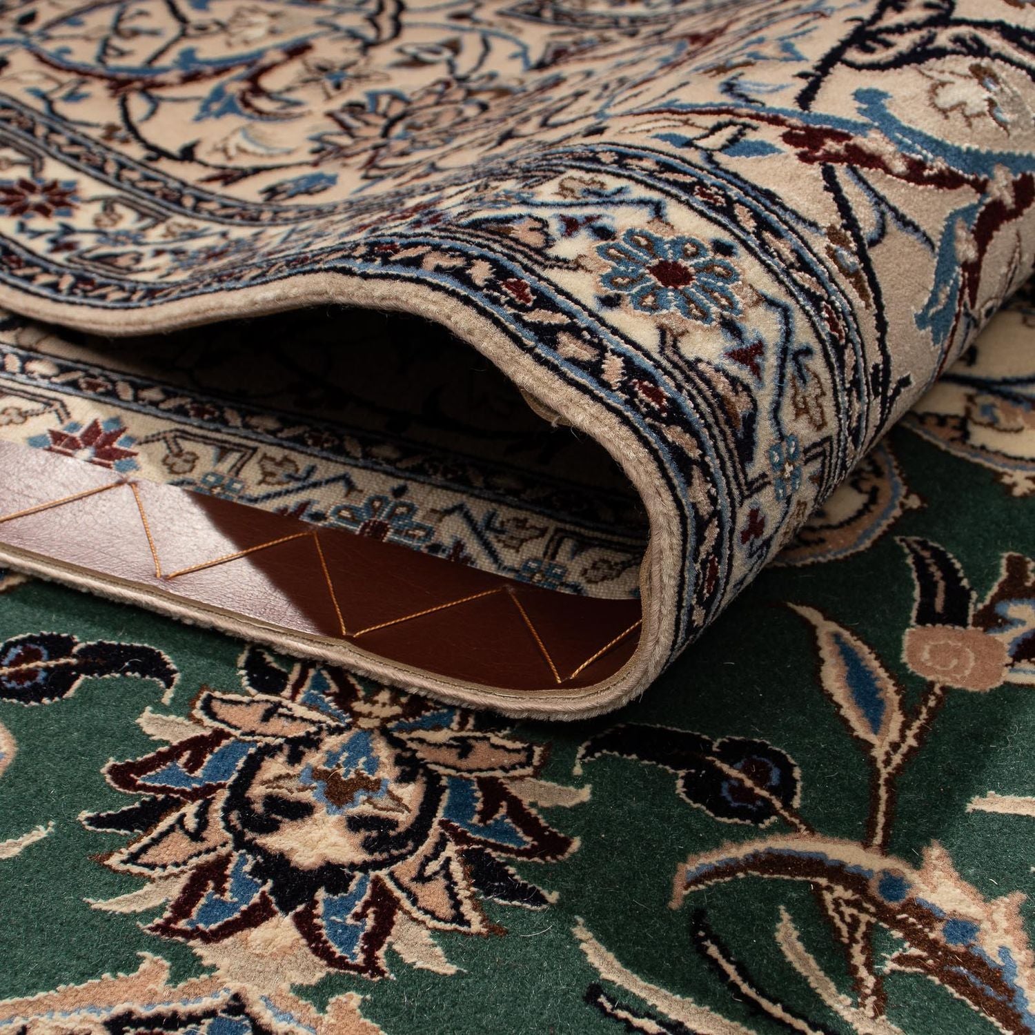 Alfombra Persa - Nain - Prima - 307 x 206 cm - verde