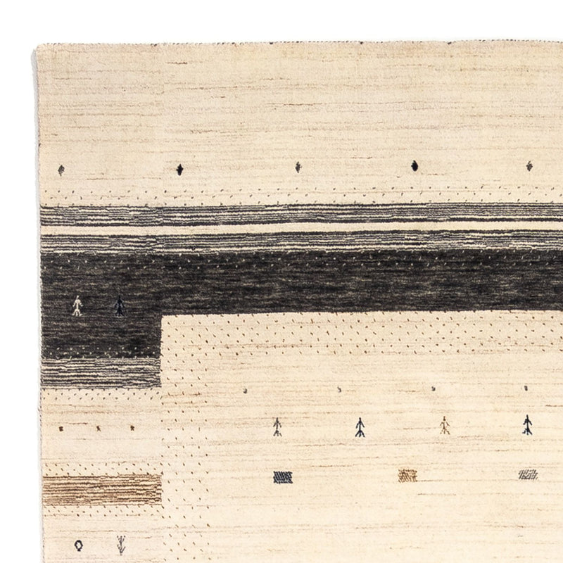 Alfombra Gabbeh - Loribaft Persa - 303 x 201 cm - beige