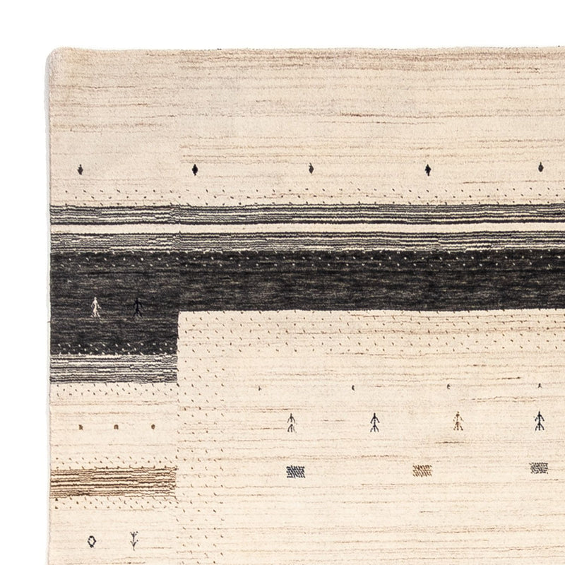 Alfombra Gabbeh - Loribaft Persa - 304 x 207 cm - beige
