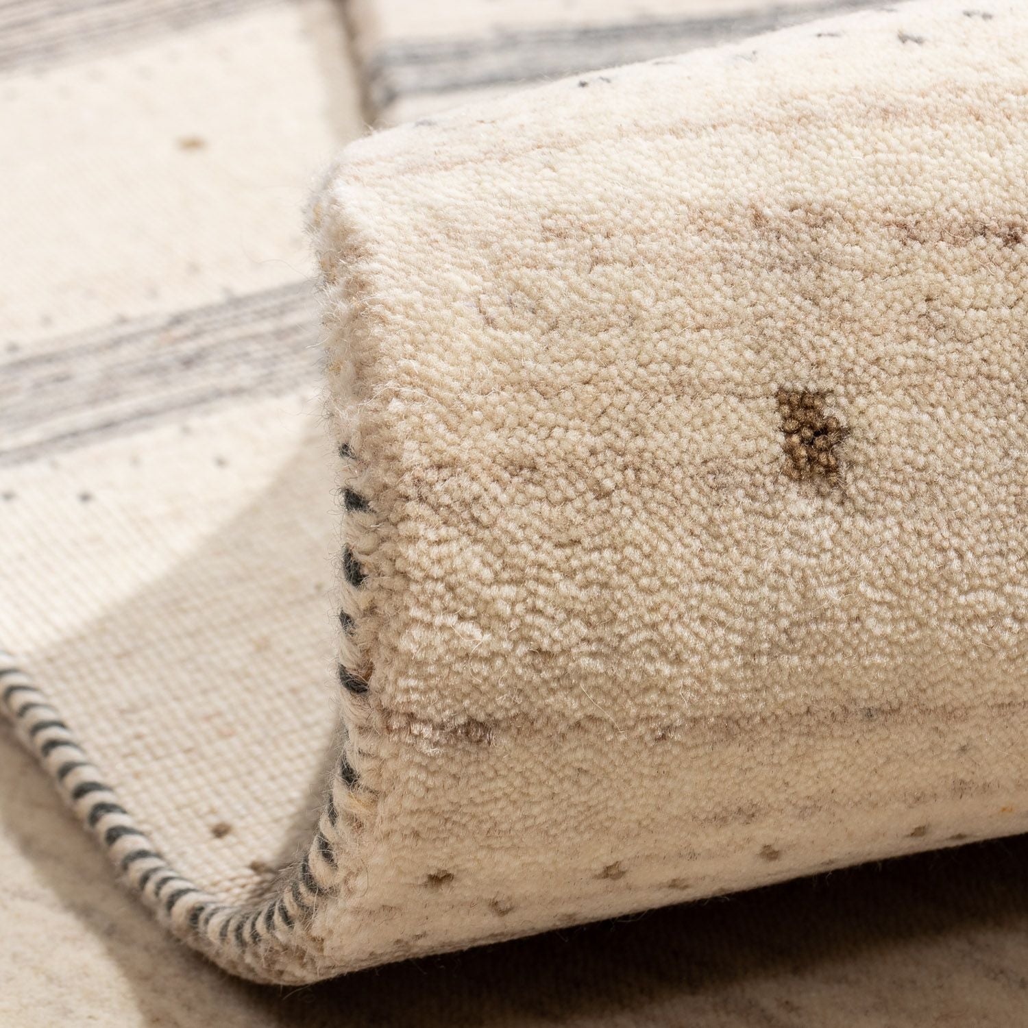 Alfombra Gabbeh - Loribaft Persa - 304 x 207 cm - beige