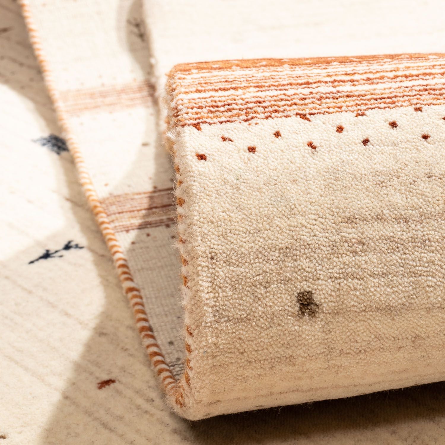 Alfombra Gabbeh - Loribaft Persa - 304 x 206 cm - beige