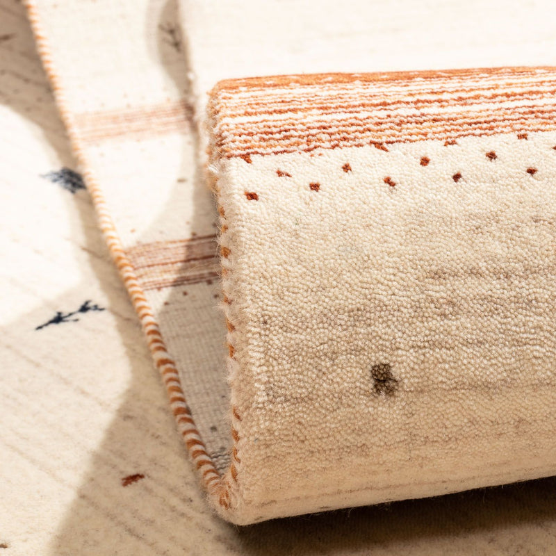 Alfombra Gabbeh - Loribaft Persa - 304 x 206 cm - beige