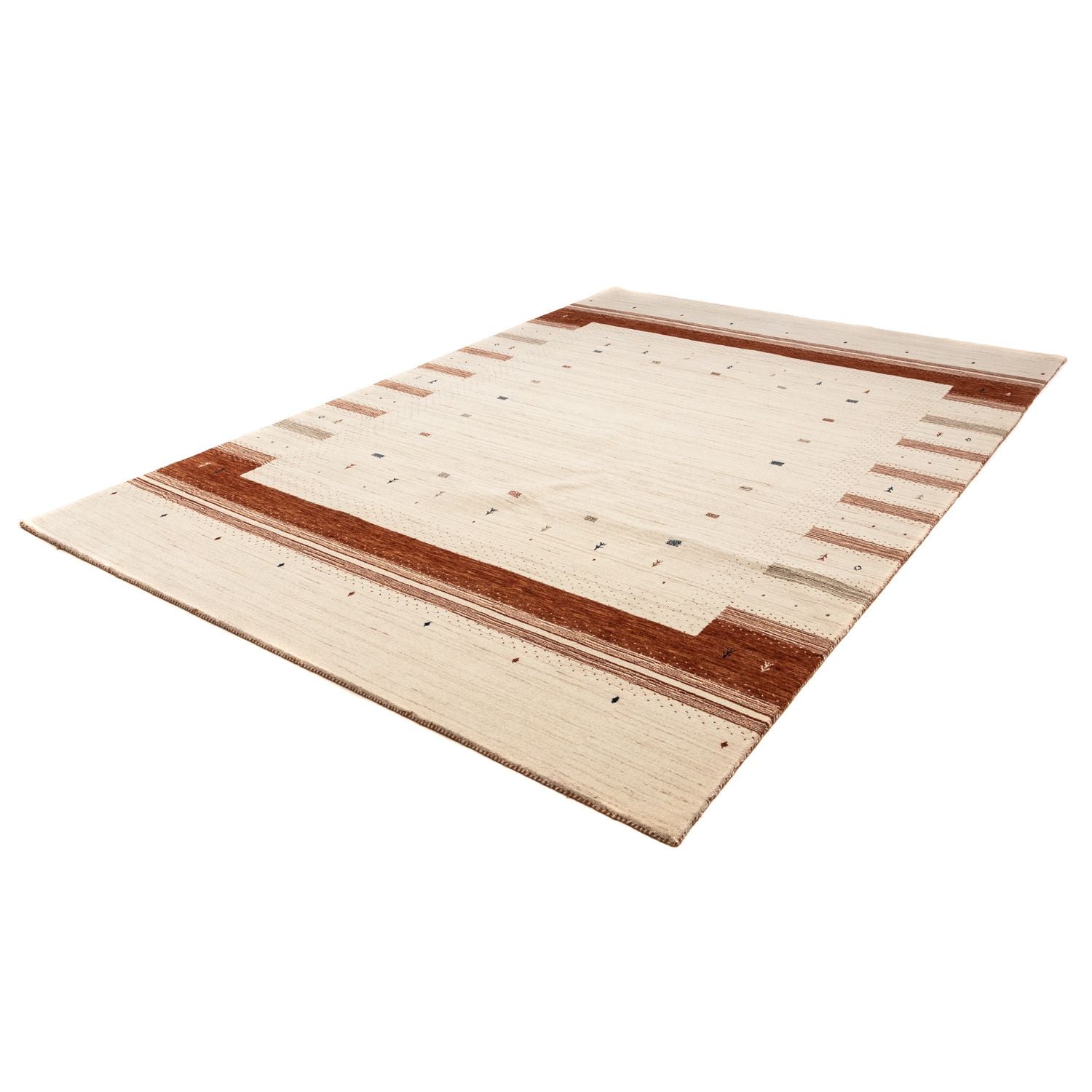 Alfombra Gabbeh - Loribaft Persa - 304 x 206 cm - beige