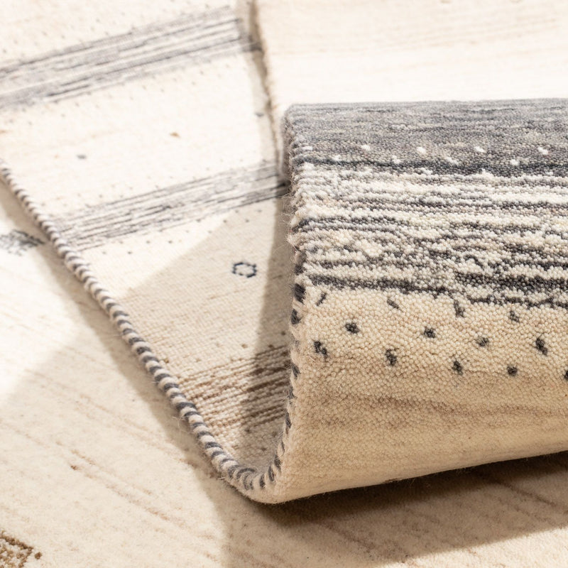 Alfombra Gabbeh - Loribaft Persa - 304 x 201 cm - beige