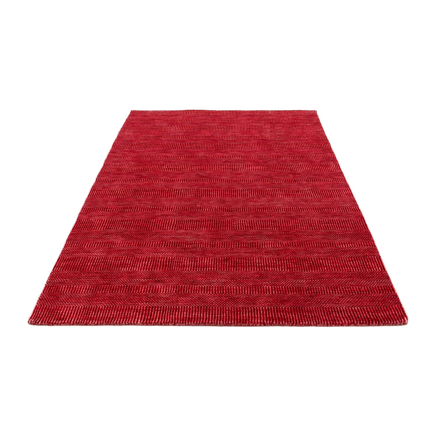 Alfombra de diseño - 182 x 132 cm - rojo