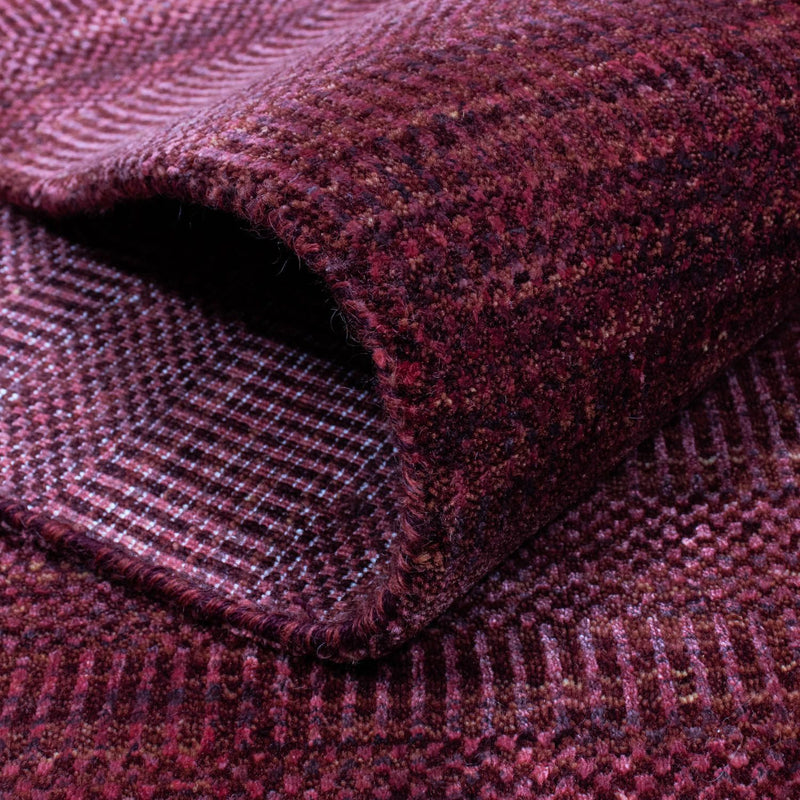 Alfombra de diseño - 182 x 131 cm - rojo